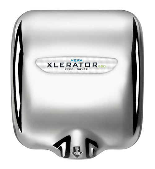 Excel Dryer XLERATOReco XL-CH-ECO Hand Dryer, No Heat, HEPA Filter  Factory Installed