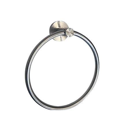 ASI 7306 Towel Ring, 7" Diameter, Surface Mounted, Stainless Steel