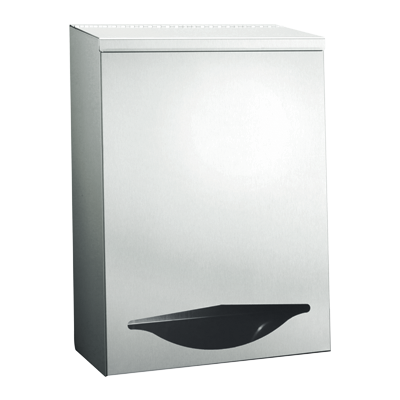 ASI 0512 Large Bulk Dispenser, Surface Mounted, Satin Stainless Steel