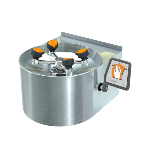 Guardian G1721 WideArea™ Eye/Face Wash Wall Mounted Stainless Steel Bowl