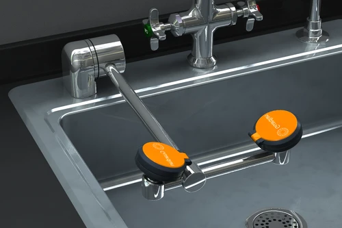 Guardian G1779LH AutoFlow™ Eye/Face Wash, Deck Mounted, Left Hand Mounting