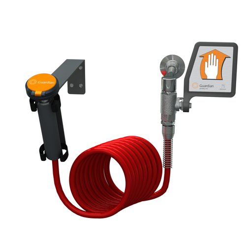 Guardian G5018 Drench Hose Unit, Wall Mounted