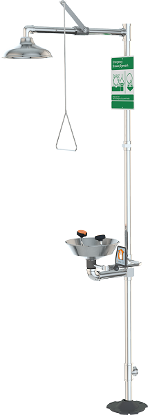 Guardian G1950PCC Safety Station Eye/Face Wash Polished Chrome Construction