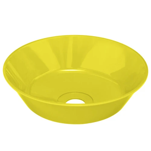 Guardian 100-009YEL-R Replacement 12" Yellow ABS Plastic Eye/Face Wash Bowl