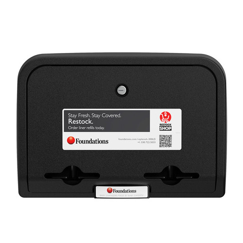 Foundations 300-LD-02 Elements Changing Station Liner Dispenser, Black