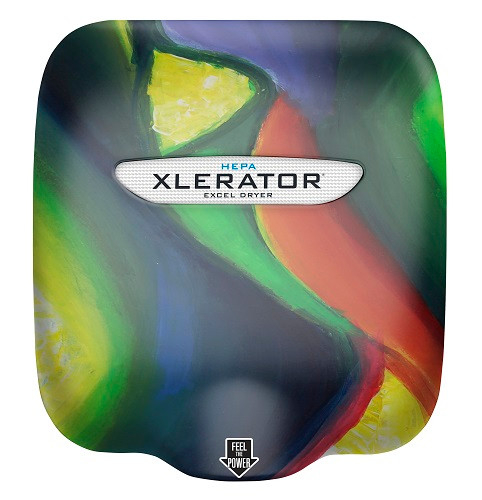  PROSR705161 Excel Dryer XLERATOReco XL-SI-ECO Hand Dryer, No Heat, Artists for Humanity Custom Cover The Glow Within