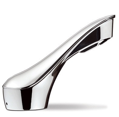 Bobrick B-8878 Designer Series Automatic Faucet, Counter Mounted, Polished Chrome