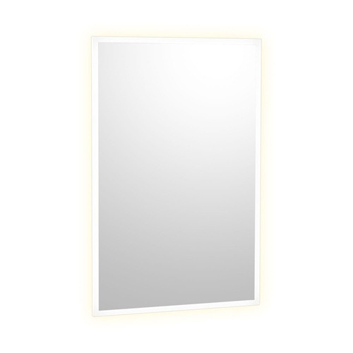 Bobrick B-167 2436 LED Backlit Mirror, Outer Etched, 24 W x 36 H