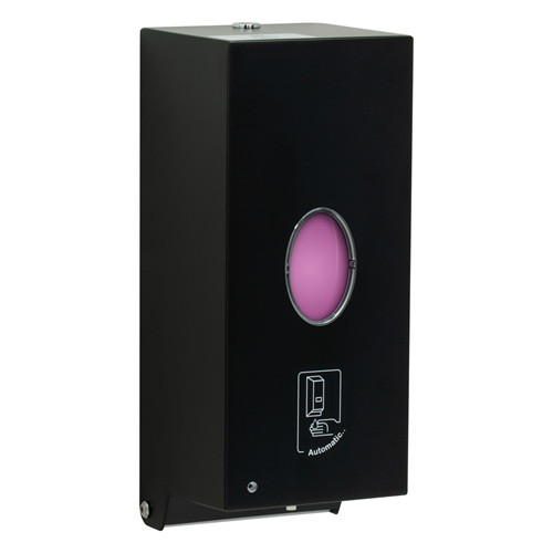 Bobrick B-2012.MBLK Automatic Liquid Soap Dispenser, Surface Mounted, Matte Black, 30-fl oz