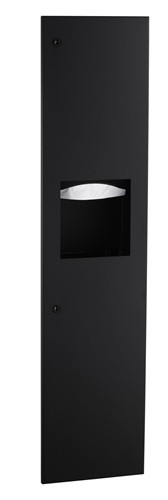 Bobrick B-39003.MBLK Recessed Paper Towel Dispenser and Waste