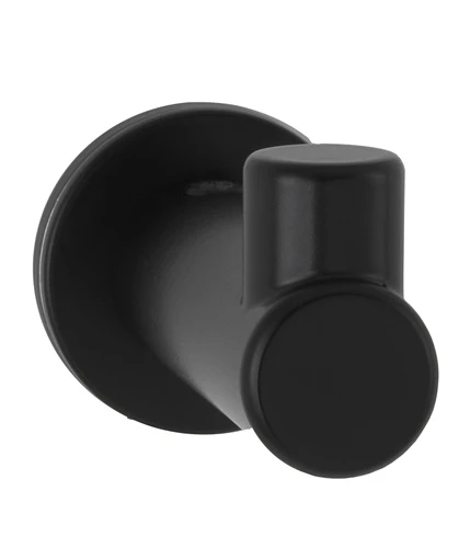 Bobrick B-9542.MBLK Fino Collection, Coat Hook, Matte Black