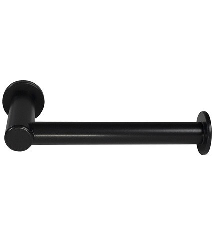 Bobrick B-9543.MBLK Fino Collection, Single Roll Toilet Tissue Dispenser, Surface Mounted, Matte Black