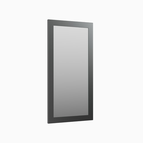 Sloan MF Wide Frame-18x36-GR Wall Hung Mirror Graphite