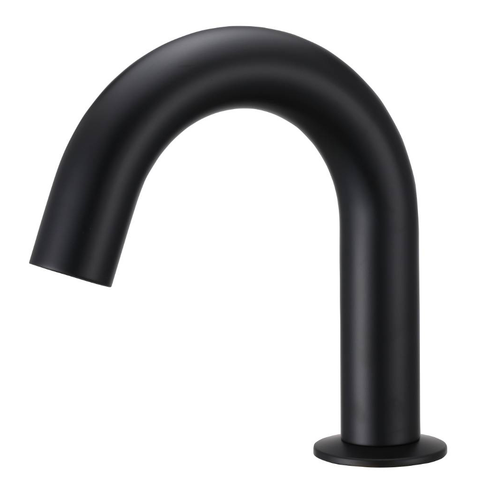 Hydrotek H-2710-MB-LR Lavatory Automatic Sensor Faucet, Single Hole, Non-mixing, ADA Compliant, AC Powered, Vandal Resistant, Matte Black