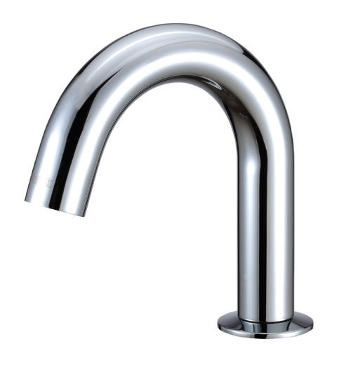 Hydrotek H-2710-LR Lavatory Automatic Sensor Faucet, Single Hole, Non-mixing, ADA Compliant, AC Powered, Vandal Resistant