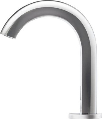 Chicago Faucets AEQ-P11A-61ABCPT Touchless Alpina Avisio Sink Faucet, Single Supply, 0.5 GPM, Long Term Power System (LTPS), Bluetooth