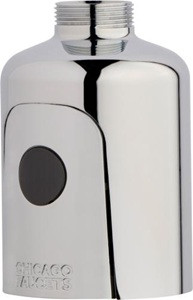 Chicago Faucets H-L110-13ABCPT HyTronic TempShield Touch Free Faucet, Less Spout, Dual Supply, Concealed Internal Thermostatic Temperature Control Mixer, Battery Operated, Bluetooth