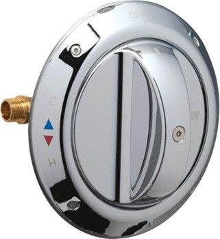 Chicago Faucets 1920-VOCLRCP Thermostatic Pressure Balancing Tub and Shower Valve with Ligature Resistant Trim