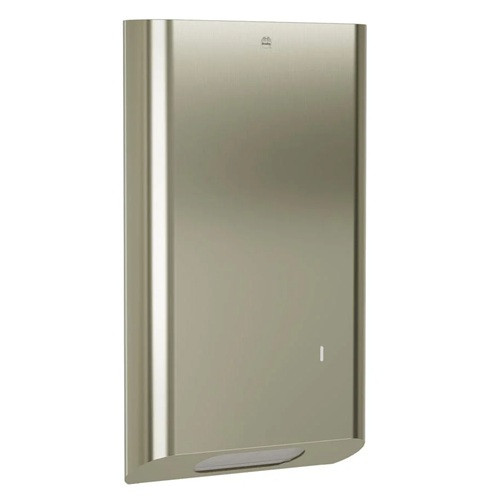 Bradley 2B1-113600-BN Elvari Paper Towel Dispenser, Surface Mounted, Large Capacity, 800 Folded, Brushed Nickel