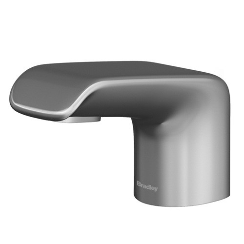 Bradley 6-3500-RLT-PC Verge Touchless Soap Dispenser, Liquid, Top Fill, Deck Mounted, Linea Series, Polished Chrome