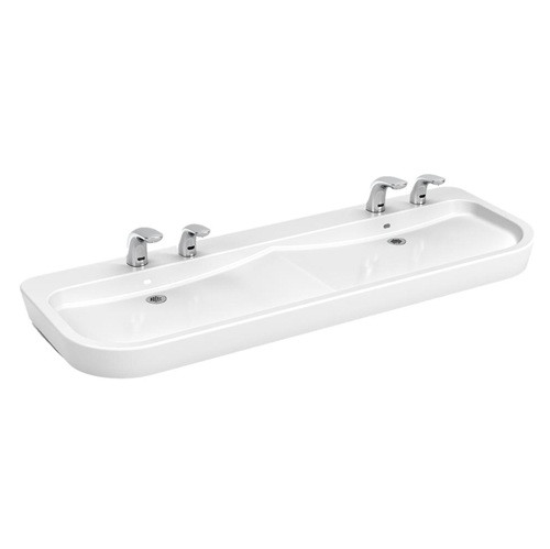 Zurn Z5006.02 Sundara Tide Double Basin Hand Washing System, Includes Sink, Faucet and Soap Dispenser