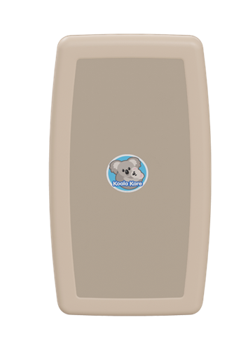Koala Kare KB301-00 Vertical Surface Mounted Baby Changing Station, ADA Compliant, Beige