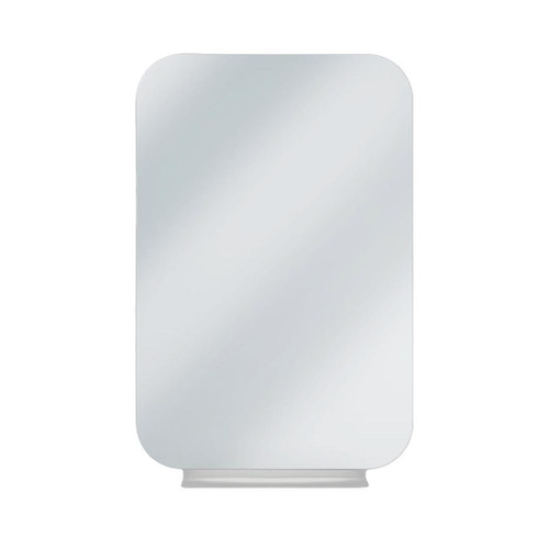 Bradley 7B1-3030360-BN Elvari Frameless Mirror with Shelf 30 W x 36 H, Brushed Nickel
