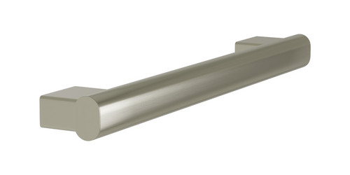 Bradley 8B1-0011800-BN Elvari Oval Grab Bar, 18" Length, Brushed Nickel