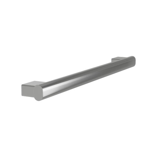 Bradley 8B1-0012400 Elvari Oval Grab Bar, 24" Length, Satin Stainless