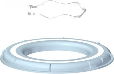 Chicago Faucets 172-PPJKNF Chicago Faucets Part: Cover Plate Mounting Kit