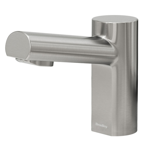 Bradley S53-3300-RT5-BS Verge Metro Faucet, Touch Free, Sensor Operated, Thermostatic 0.5 GPM, Brushed Stainless