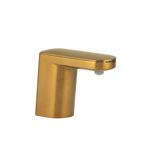 Bobrick B-960 Fino Automatic Foam Soap Dispenser, Top-Fill, Counter Mounted, 34-fl oz, Brushed Brass
