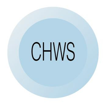 Chicago Faucets 216-678CHWSJKNF Chicago Faucets Part: Laboratory Index Button, Light Blue with Black Letters, Chilled Water Supply (CHWS)