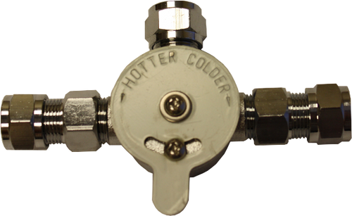 Hydrotek HC-001-LR Mechanical Mixing / Check Valve, 3/8" Compression