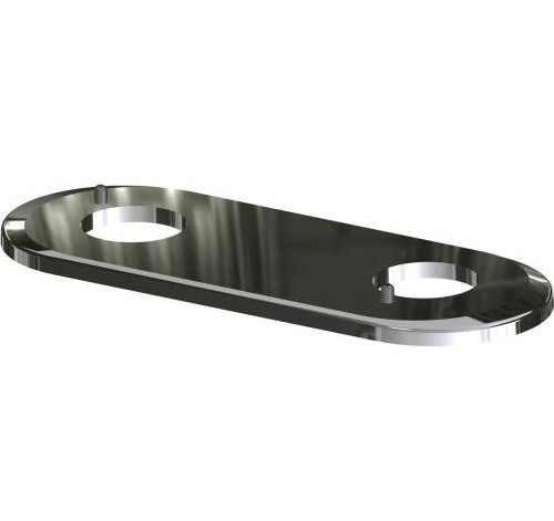 Chicago Faucets 243.283.21.1 Chicago Faucets Part: 4-Inch Cover Plate Assembly for HyTronic Edge and Curve