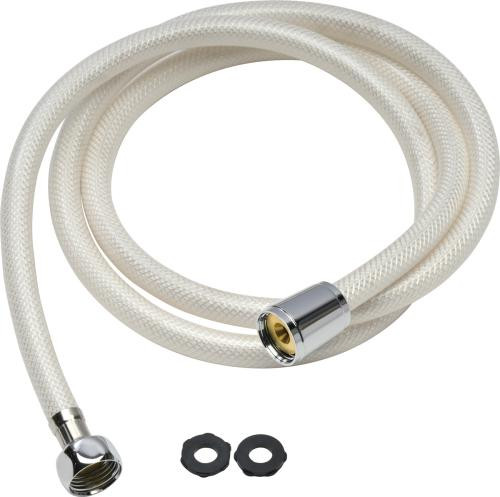 Chicago Faucets 24-59NFPVCW Chicago Faucets Part: 59" Flexible White Vinyl Shower Hose
