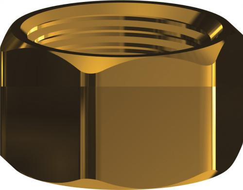 Chicago Faucets 2500-011JKRBF Chicago Faucets Part: Cap Nut for TempShield, 1/2-14 NPSM