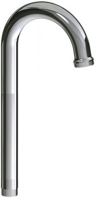 Chicago Faucets 265-002JKABCP Chicago Faucets Part: 3-1/2" Rigid Gooseneck Spout