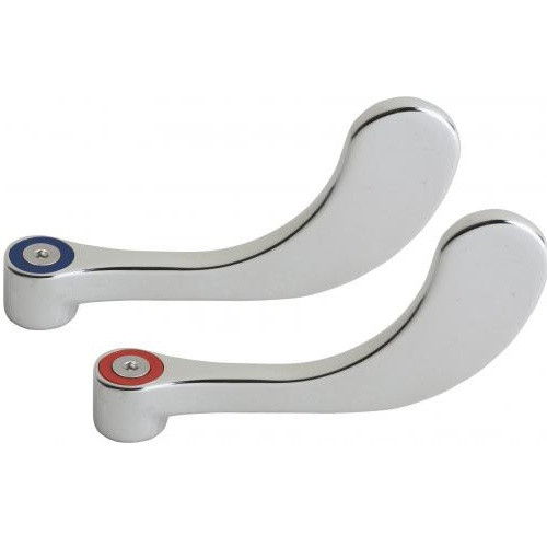 Chicago Faucets 317-PRJKCP Chicago Faucets Part: 4" Wristblade Handle Pair
