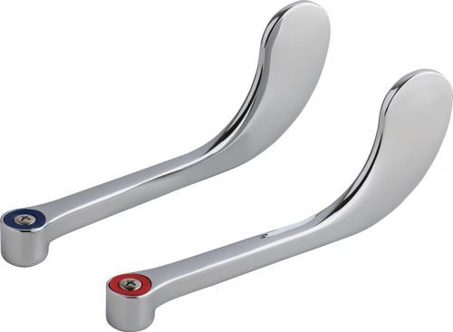 Chicago Faucets 319-PRJKCP Chicago Faucets Part: 6" Elbow Blade Handle Pair