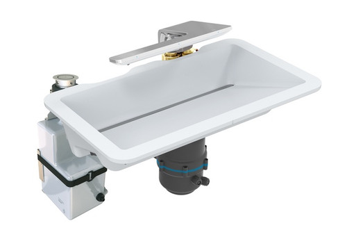 Bradley WB2-WB-TR1 Terreon Undermount Kit with WashBar WB2