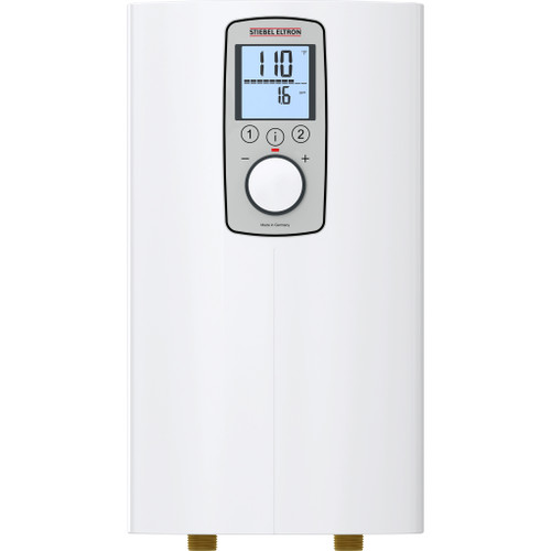 Stiebel Eltron 200056 DHC-E 12/15-2 Plus Point of Use Electric Tankless Water Heater, 12.0/14.4 kW, 240/208V