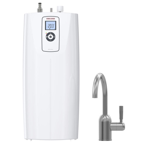 Stiebel Eltron 603886 UltraHot Plus Instant Hot Water Dispenser with Brushed Nickel Mono-Tap Faucet 120V 750W