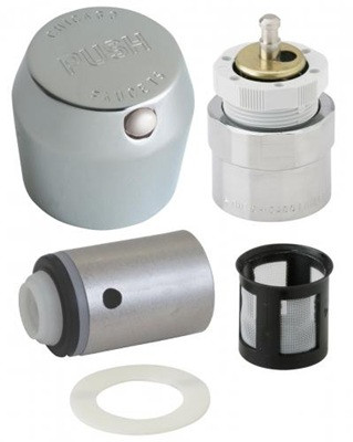Chicago Faucets 665-RKPABCP 1-3/4" MVP Push Handle Retrofit Kit