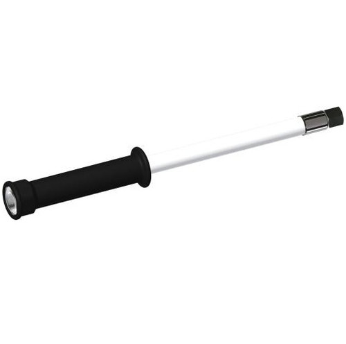 Chicago Faucets 740-072KJKABNF 72" White Vinyl Hose & Handle Assembly