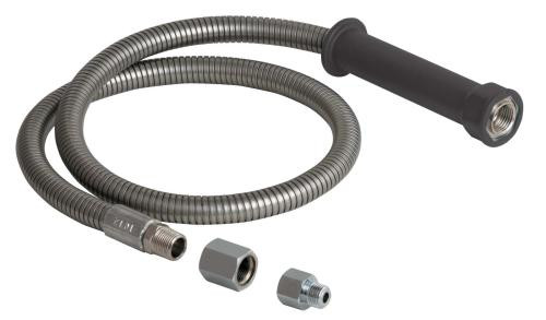 Chicago Faucets 83-23ABNF 23" Stainless Steel Hose and Handle Assembly