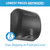  XL-SP-Black Excel Dryer XLERATOR Hand Dryer XL-BL, Zinc Die-Cast Cover - Black, Automatic Sensor, Surface Mounted, LEED Credits, GreenSpec Listed, Commercial Hand Dryer, XL-SP Black