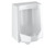 Sloan WEUS-1010.1330 Vitreous China Urinal, Sensor Activated, ROYAL 195-0.125 ESS Urinal Flushometer with SloanTec Glaze