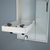 Guardian GBF2162 Recessed Safety Station with Drain Pan and Daylight Drain, Recess Mounted Shower Head