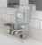 Sloan ESD-360-CP Deck-Mounted Top-fill Foam Soap Dispenser, Polished Chrome Finish, 2000 ml